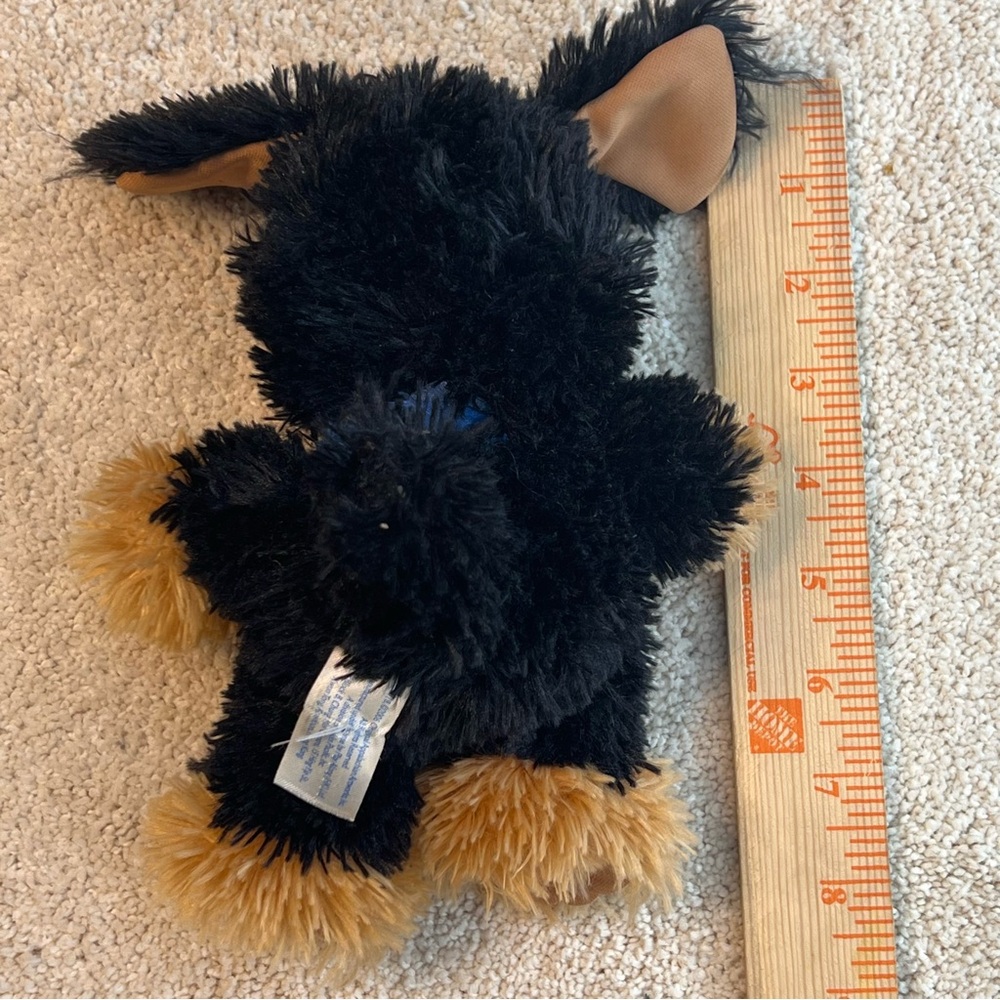 Cabbage Kids Adoptimals Black and Brown Plush Puppy Dog VTG. 2006 Xavier Roberts - Picture 2 of 5